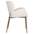 Samba Cream Velvet Arm Chair