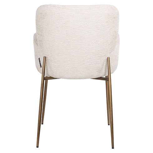 Samba Cream Velvet Arm Chair