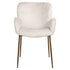 Samba Cream Velvet Arm Chair