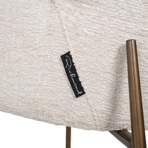 Samba Cream Velvet Arm Chair