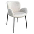 Samba Taupe Velvet Arm Chair