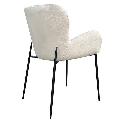Samba Taupe Velvet Arm Chair