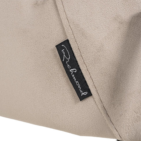 Samba Taupe Velvet Arm Chair