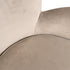 Samba Taupe Velvet Arm Chair