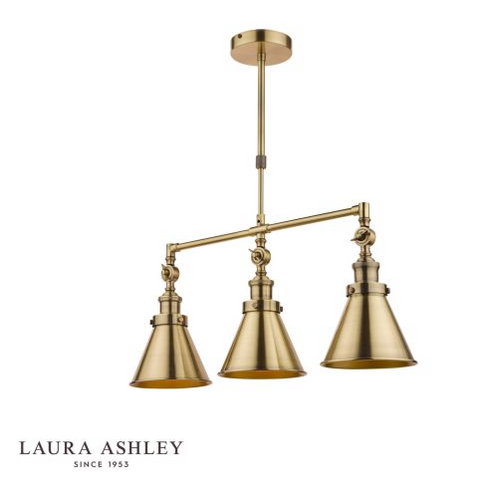 Laura Ashley Rufus 3lt Ceiling Light
