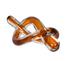 Amber Glass Knot