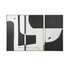 Set of 3 Piece Abstract Art