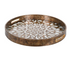 Mosaic Antique Gold Tray
