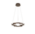Alic Brown Sphere Ceiling Light