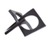 Pluto Black Finish Sculpture