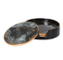 Marble Black Coasters Set of 4