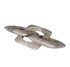 Ivory Marble Link Ornament