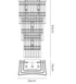 Giovanna 3 Tier Wall Lamp