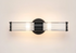 Tulum Black 2 Light Full Length Wall Lamp