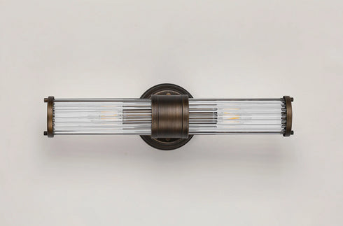 Tulum Bronze 2 Light Full Length Wall Lamp