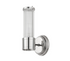 Tulum 1 Light Nickel Wall Lamp