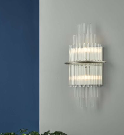 Lukas Polished Chrome Wall Light