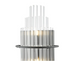 Lukas Polished Satin Black Wall Light