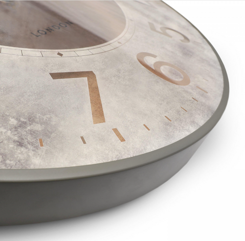 Harvest Gold Wall Clock