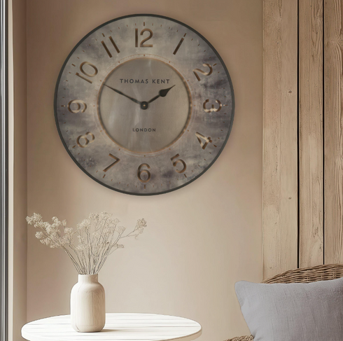 Harvest Gold Wall Clock