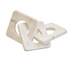 Nason White Marble Three Link Chain