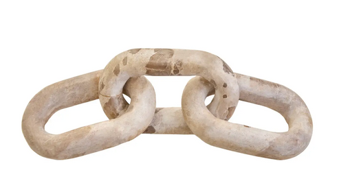 Santino Chocolate Marble Three Link Chain