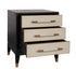 Lucia 3 Drawer Bedside Table