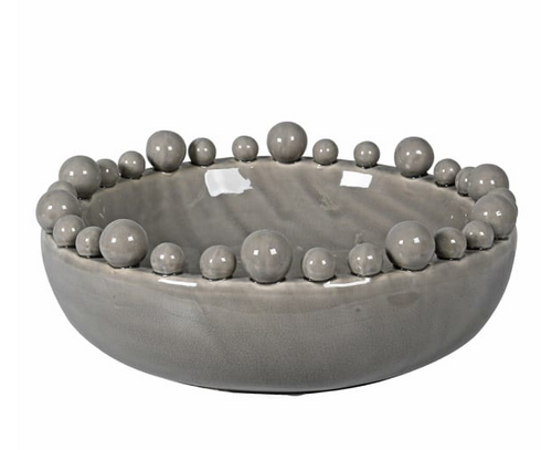 Grey Bobble Bowl