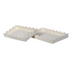 White Scallop Edge Trays - Set of 2