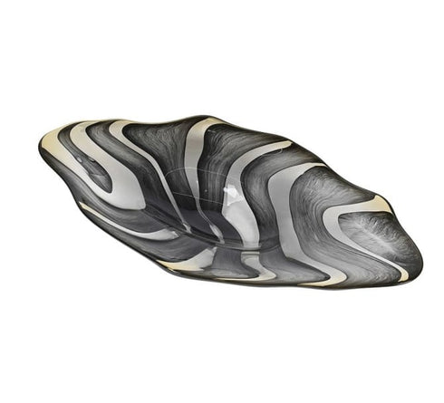 Marbled Sun Glass Bowl Dish