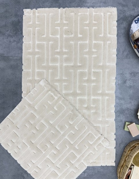 PRE ORDER Jude Beige Bath Mat Set