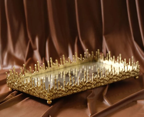 Lenora Brass Tray