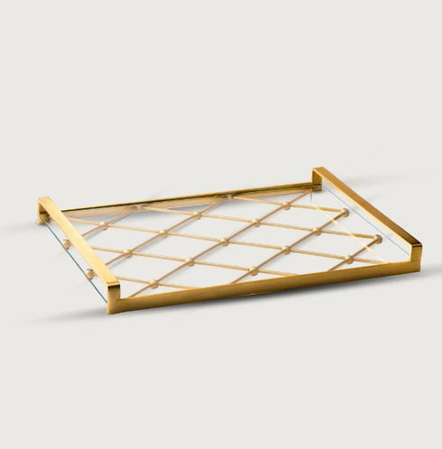 Jaguar Brass Tray
