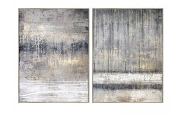 Torrent Framed Canvas Set of 2