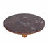 Rosso Marble & Wooden Circle Tray