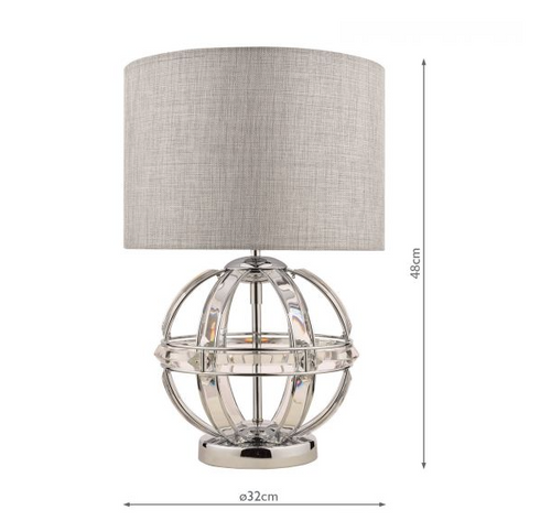 Laura Ashley Aidan Globe Table Lamp
