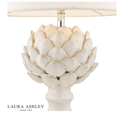 Laura Ashley Artichoke Ceramic Table Lamp