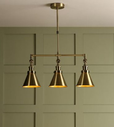 Laura Ashley Rufus 3lt Ceiling Light