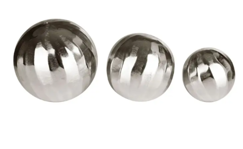 Silver Balls - Set of 3