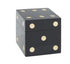 Clarissa Black & White 5 Dice Box