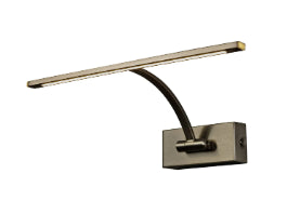 Oxton Bronze 1 & 2 Arm Picture Wall Lamps