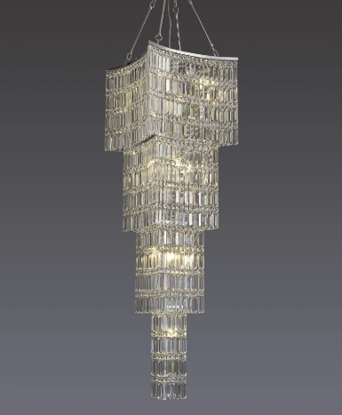 Giovanna Square Pendant Light Chandelier
