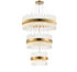 Kade Brass Band 3 Tier Chandelier