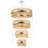 Kade Nickel Band 4 Tier Chandelier