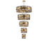 Kade Brass Band 5 Tier Chandelier