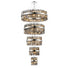 Kade Nickel Band 5 Tier Chandelier