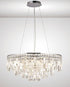 Maddie Chrome & Crystal Chandelier