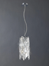 Maddie Cylinder Crystal Pendant Ceiling Light 2 Light