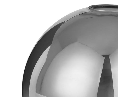 Atmore Black 4 Light Pendant with 4 Smoke Fade Globe Glass Shades