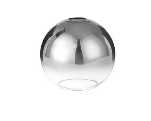 Atmore Black 4 Light Pendant with 4 Smoke Fade Globe Glass Shades